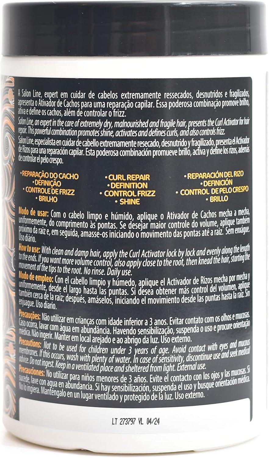 Salon Line Activador de Cachos SOS Cachos Arginina 1kg