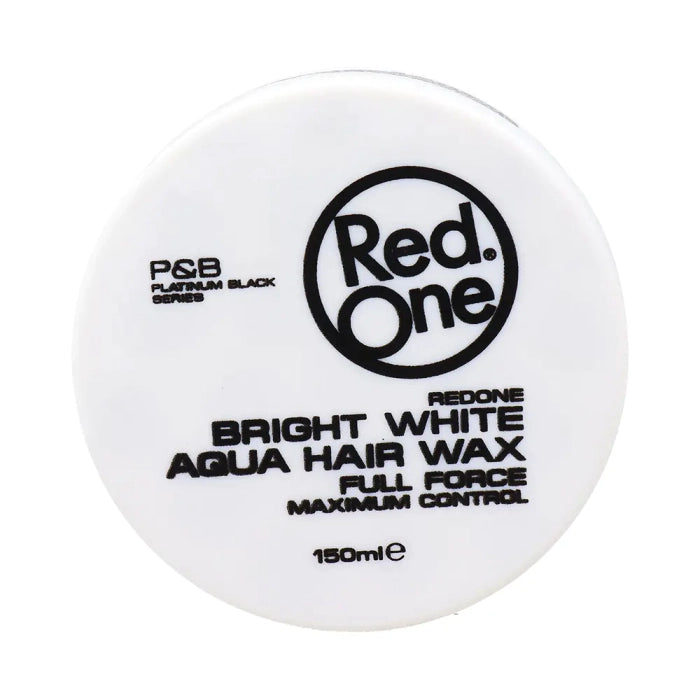 Red One Bright White Aqua Hair Wax 150ml