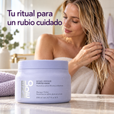 Schwarzkopf Professional – Mascarilla matizadora para cabello rubio BLONDME Bond Repair 200 ml