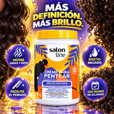 Salon Line – Crema para Peinar Efecto Mojado para Cabello Rizado 1 kg