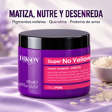 Dikson – Mascarilla antiamarilleo Super No Yellow para cabello rubio, decolorado o gris 500 / 1000 ml.
