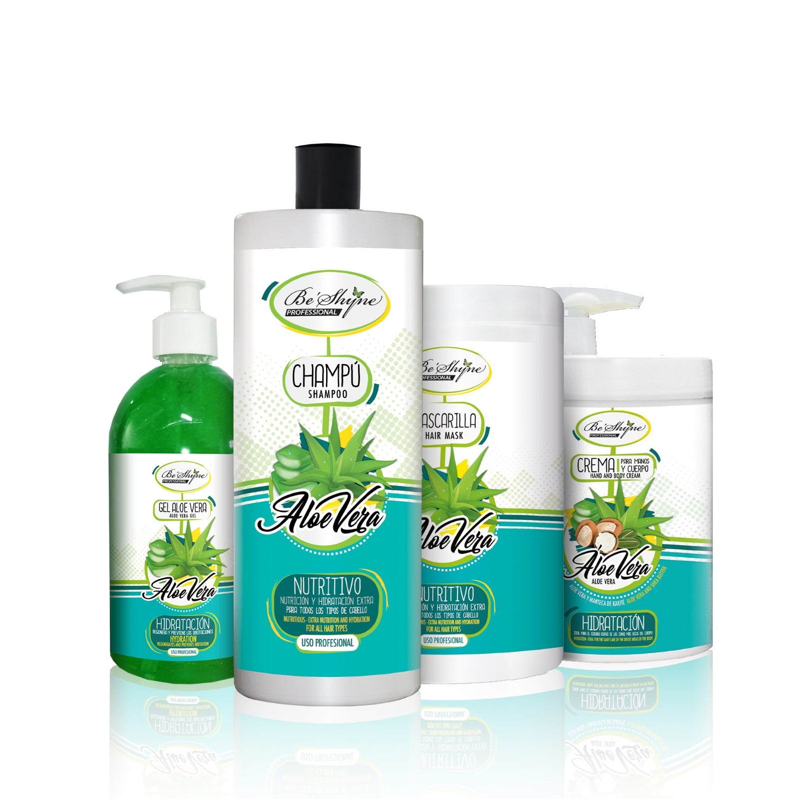 Be´Shyne Mascarilla de Aloe Vera 1000ml