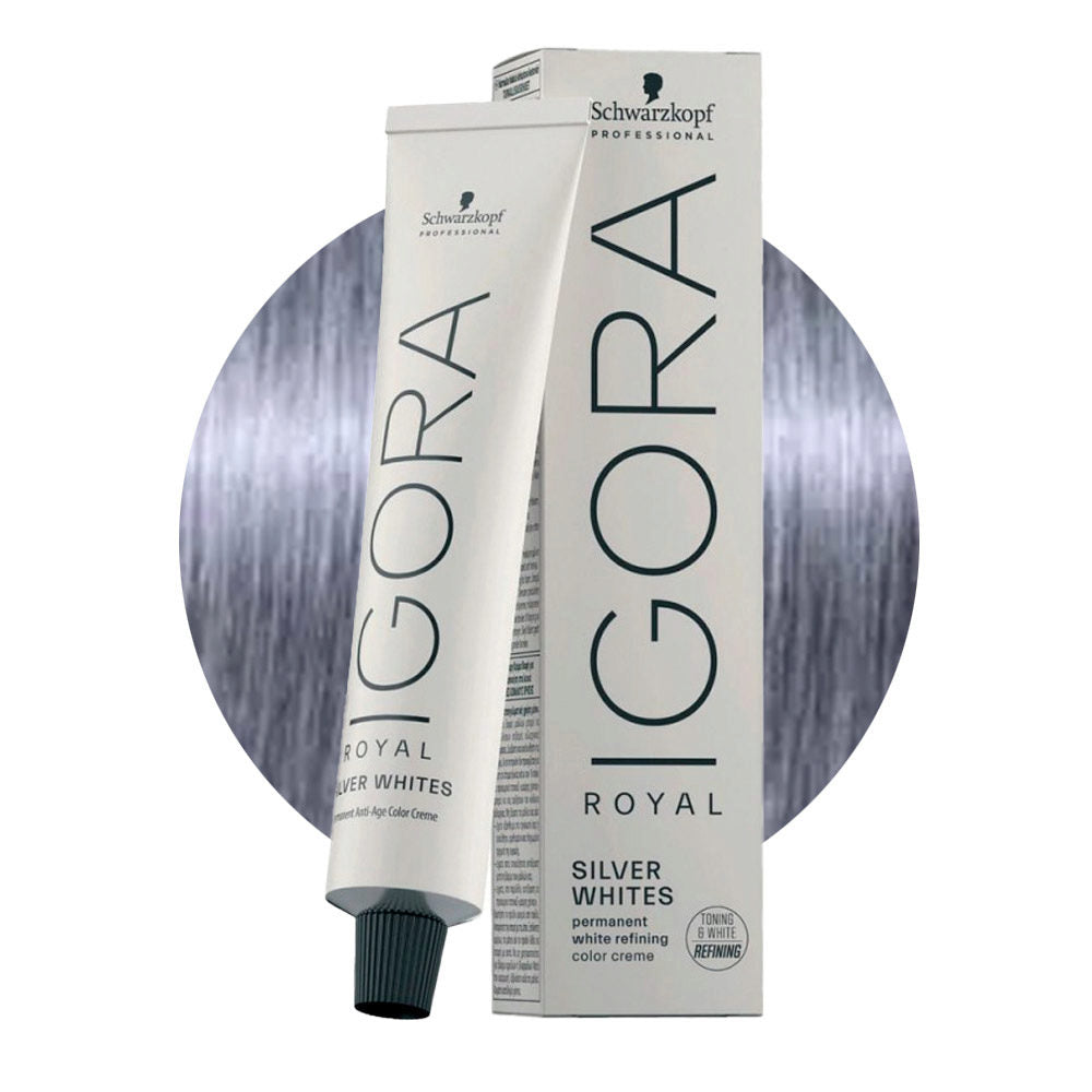 Schwarzkopf Igora Royal Silver Whites Gris Liláceo 60 ml