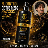 Barber Boss – Activador de rizos para cabello rizado y ondulado 500ml