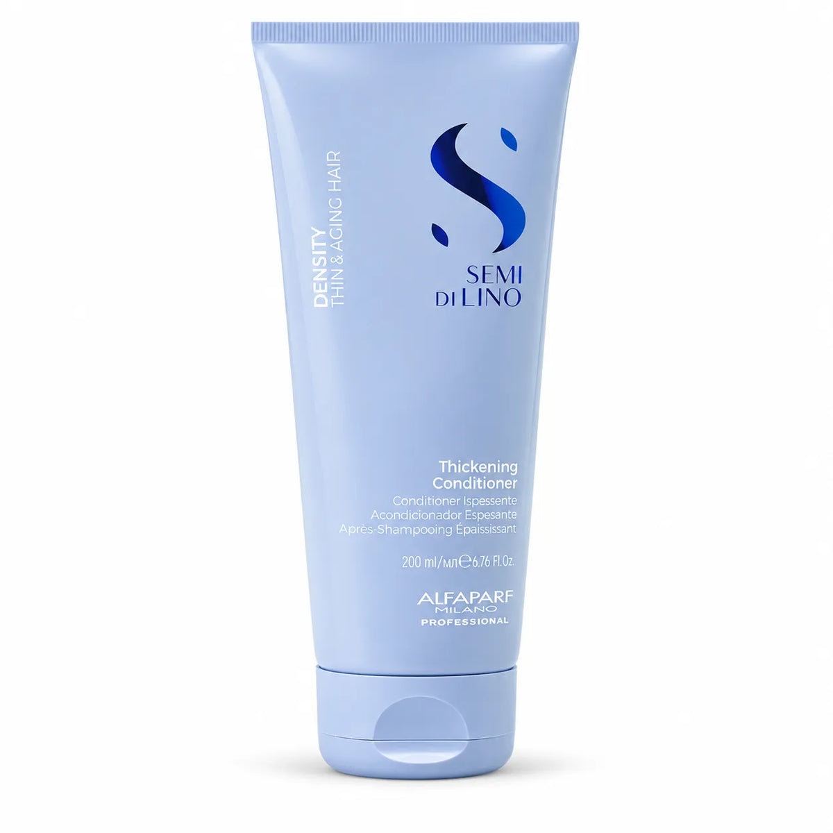 Alfaparf  Semi Di Lino – Acondicionador Espesante para Cabello Fino y Maduro 200/1000 ml