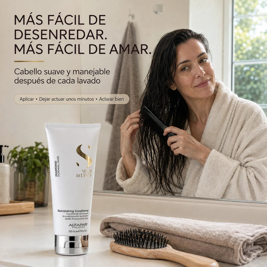 Alfaparf Milano – Acondicionador Iluminador para Cabello Normal 200ml y 1000ml