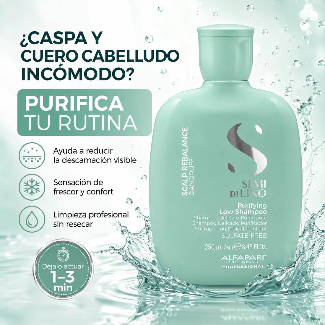Alfaparf Milano – Champú Anticaspa Purificante 250 ml