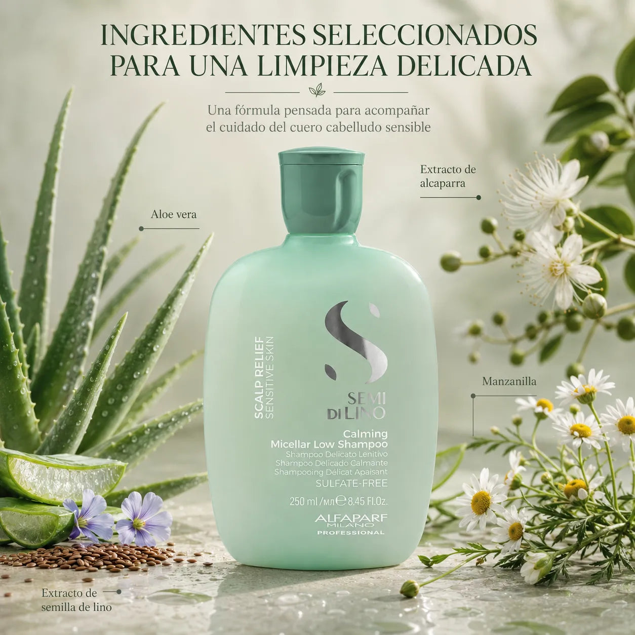 ALFAPARF – Champú para cuero cabelludo sensible SDL Scalp Relief 250ml