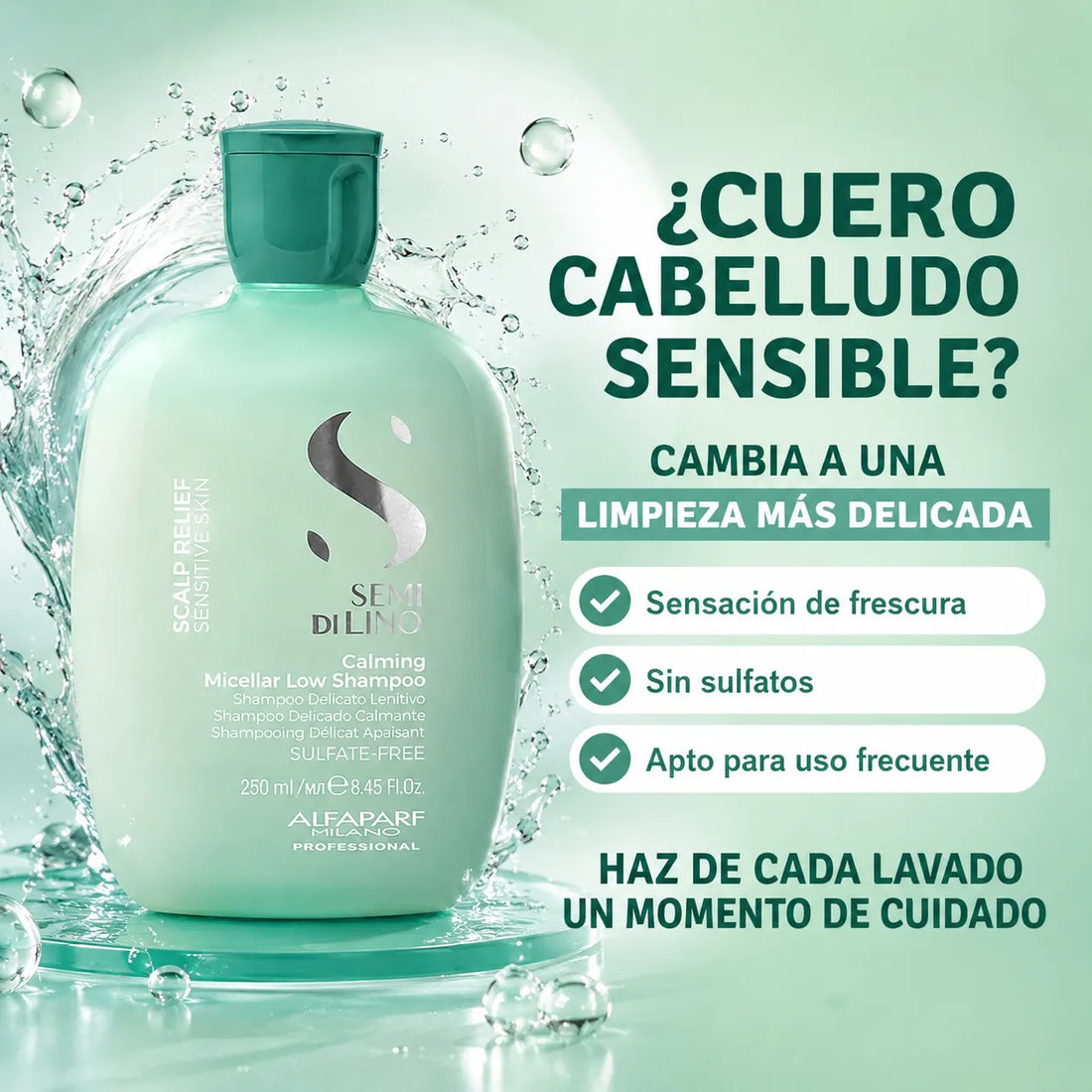 ALFAPARF – Champú para cuero cabelludo sensible SDL Scalp Relief 250ml
