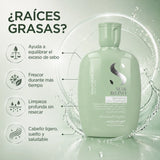 Alfaparf Semi Di Lino – Champú para Cuero Cabelludo Graso Equilibrante 250 ml