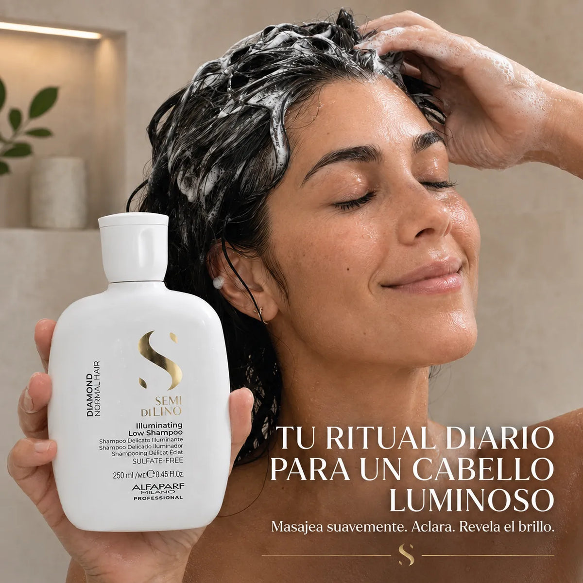 Alfaparf Semi Di Lino – Champô Iluminador para Cabelo Opaco 250ml