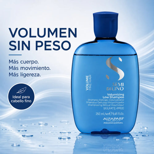 Alfaparf Milano – Semi di Lino Volume Champú Voluminizador para Cabello Fino 250 ml