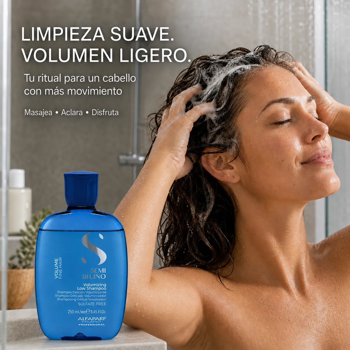 Alfaparf Milano – Semi di Lino Volume Champô Volumizador para Cabelos Finos 250 ml