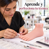 Pie de Prácticas para Pedicura y Uñas Postizas – Modelo de Entrenamiento Profesional – 1 Unidad