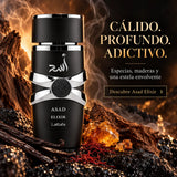 Lattafa – Perfume Árabe para Homem Asad Elixir de Longa Duração 100 ml + Atomizador 5 ml