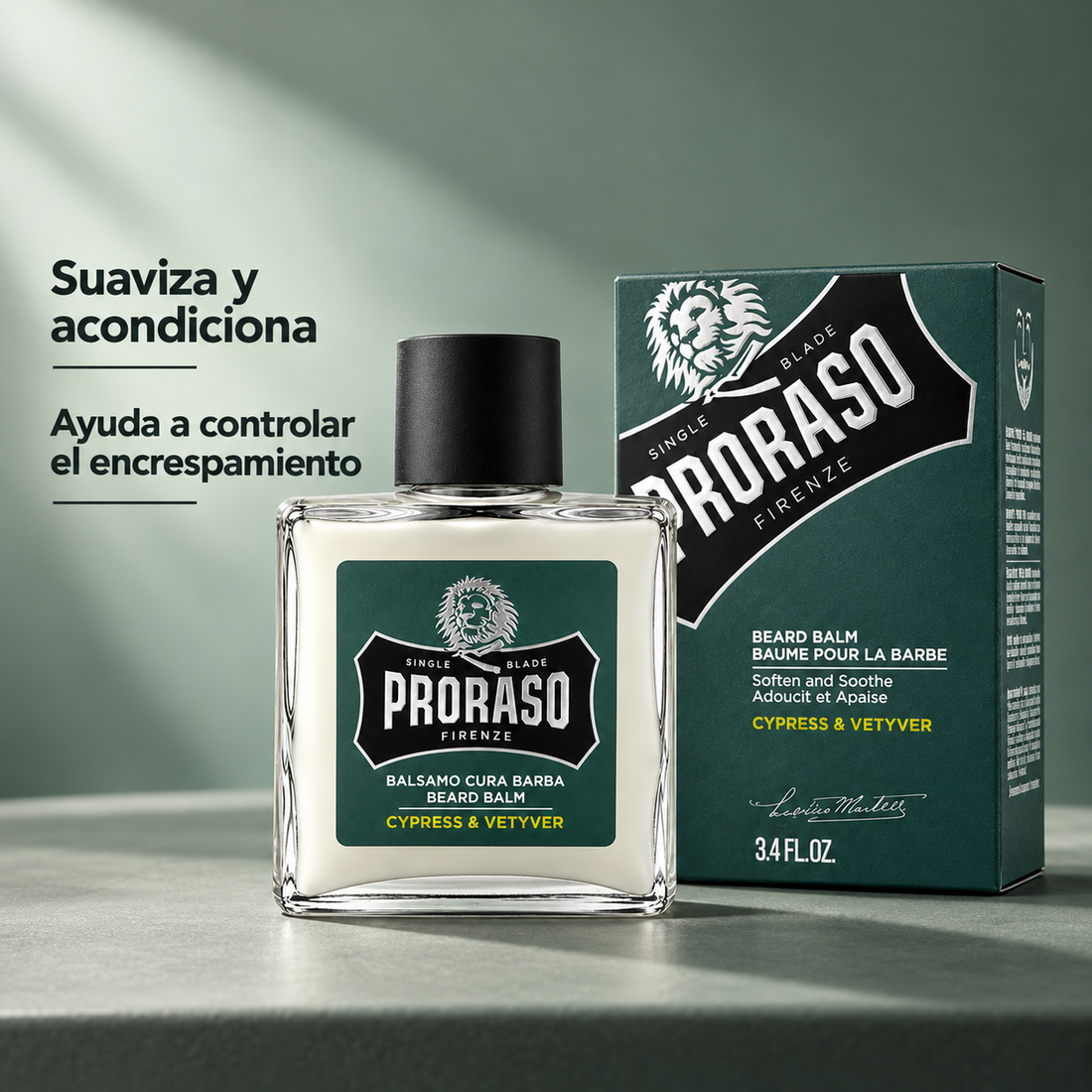 Proraso – Bálsamo para barba suavizante Cypress & Vetyver 100 ml