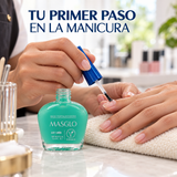 Masglo – Base Fortalecedora Ajo y Limón para Uñas Débiles 13,5 ml