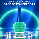 Masglo – Base Fortalecedora Ajo y Limón para Uñas Débiles 13,5 ml