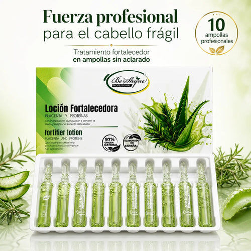 Beshyne – Loción fortalecedora capilar de uso profesional 10 × 10 ml