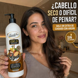 Be'Shyne – Crema de Peinado para Cabello Seco con Argán 500 ml