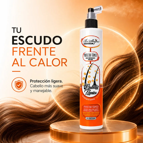 Be'Shyne – Spray Protector Térmico para un Cabello Suave y Manejable 250 ml
