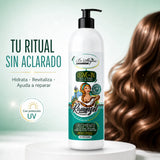 Be'Shyne – Crema de Peinado Rapunzel sin Aclarado con Protección UV 500 ml