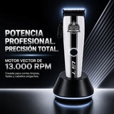 Blessed – Máquina de Corte Profesional GTX Clipper 13000 RPM con 6 Peines