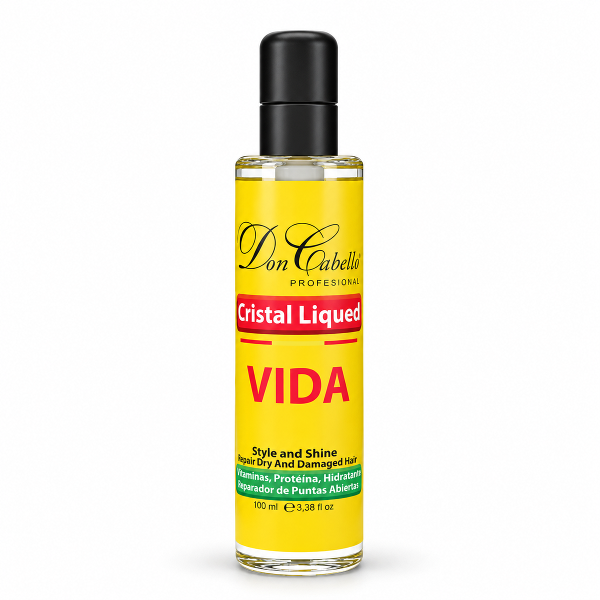 Don Cabello – Cristal líquido para el cabello Vida Cristal Liqued 100 ml