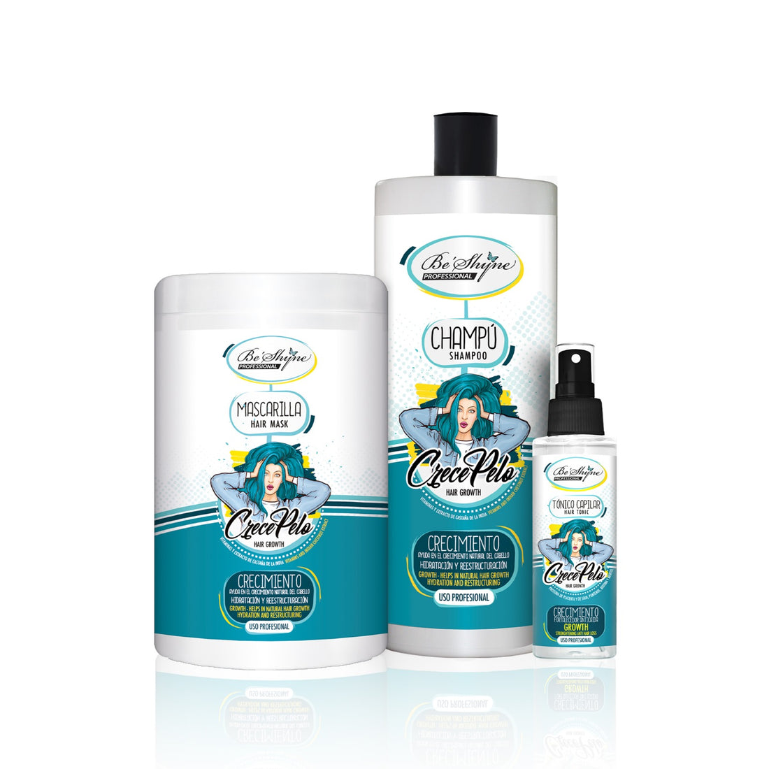 Be Shyne Mascarilla Crece Pelo 1000ml