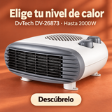 DvTech – Calefactor termoventilador horizontal 2000W DV-26873