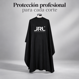 JRL – Capa de Corte Profesional Negra Resistente al Agua 144 × 142 cm