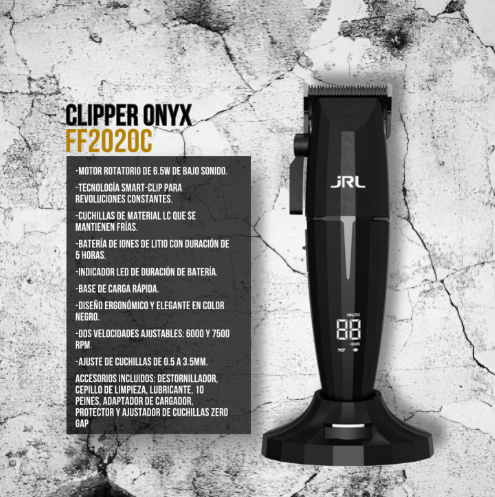 COMBO JRL ONYX - CLIPPER / TRIMMER / SHAVER