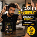 Ártico Men® – Cera en polvo para hombre con acabado mate y volumen 20 g