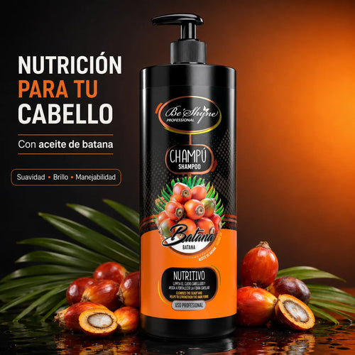 Be'Shyne – Champú Nutritivo para Cabello Seco y Dañado 1000ml