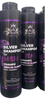 Ártico Men®, Champú No Yellow Barbería, 500gr