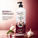 Be'Shyne – Champú Reparador con Extracto de Ajo para Cabello Dañado 1000 ml