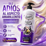 Be’Shyne® – Champú Antiamarillo con Proteína de Trigo para Cabello Rubio, Gris o Decolorado 1000ml