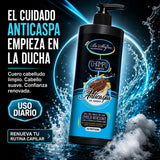 Be´Shyne® – Champú Anticaspa con Piroctona Olamina para Uso Diario 1000ml