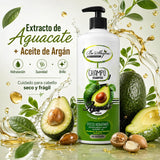 Be´Shyne® – Avocado Moisturizing Shampoo for Dry and Brittle Hair 1000ml