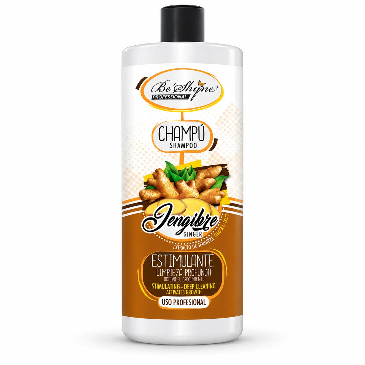 Be'Shyne – Ginger Hair Growth Shampoo 1000ml