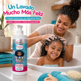 Be'Shyne – Champú Kids para Rizos Infantiles Hidratante y Antiencrespamiento 500 ml