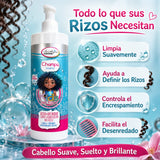 Be'Shyne – Champú Kids para Rizos Infantiles Hidratante y Antiencrespamiento 500 ml