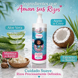 Be'Shyne – Champú Kids para Rizos Infantiles Hidratante y Antiencrespamiento 500 ml