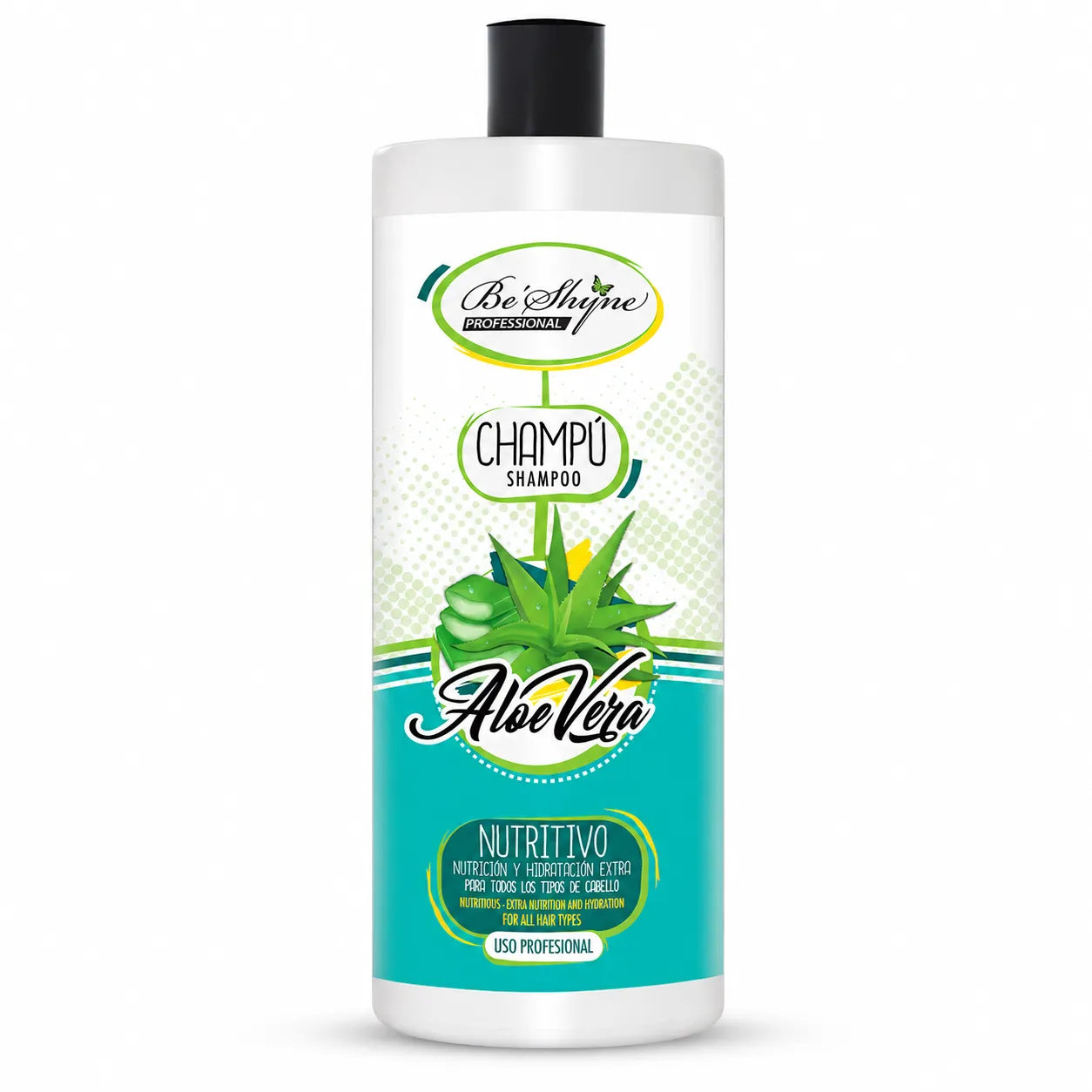 Be'Shyne - Aloe Vera Nourishing Shampoo for All Hair Types 1000ml