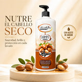 Be'Shyne – Champú para Cabello Seco Nutritivo y Protector con Argán 1000 ml