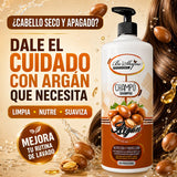 Be'Shyne – Champú para Cabello Seco Nutritivo y Protector con Argán 1000 ml