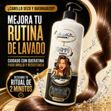 Be'Shyne – Champú reconstructivo para cabello dañado con queratina 1000 ml