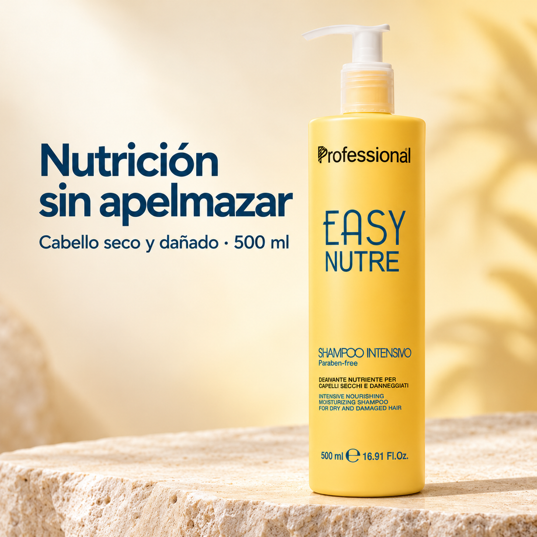 Easy Nutre – Champú para cabello seco y dañado 500 ml