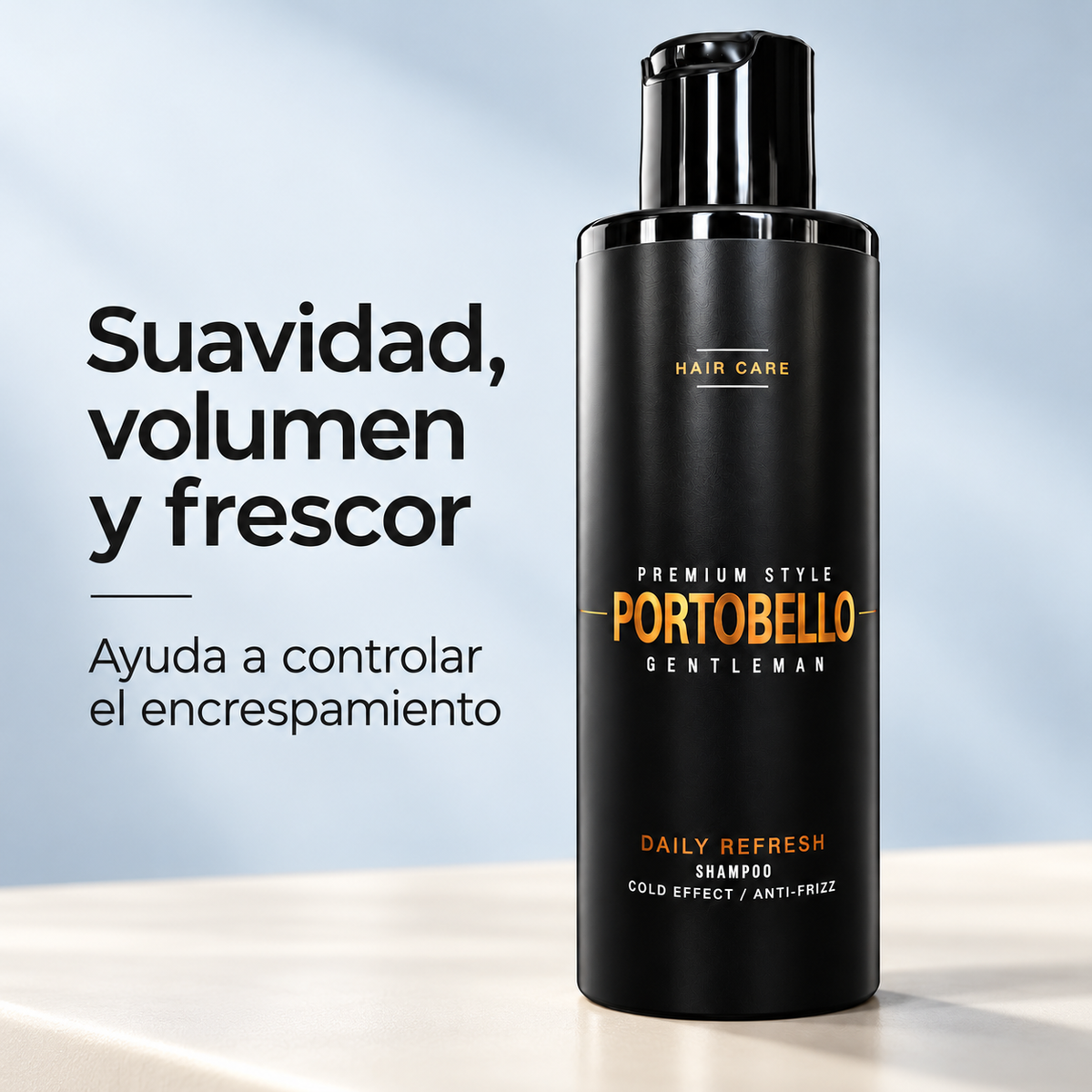 Portobello Daily Refresh – Champú efecto frío antiencrespamiento 200 ml