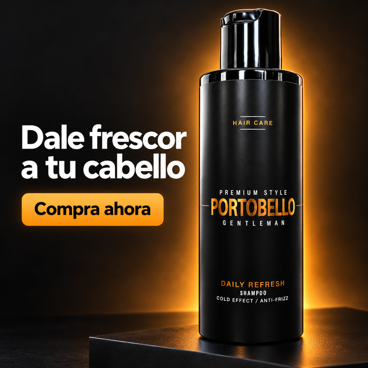 Portobello Daily Refresh – Champú efecto frío antiencrespamiento 200 ml